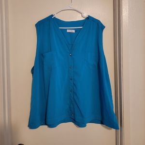 Blue Calvin Klein Blouse